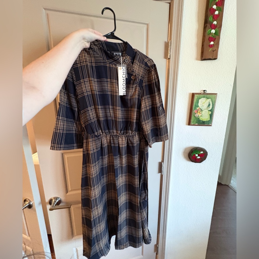 BloomChic Dress Fall Retro Vintage Thanksgiving Black Size 10/Large